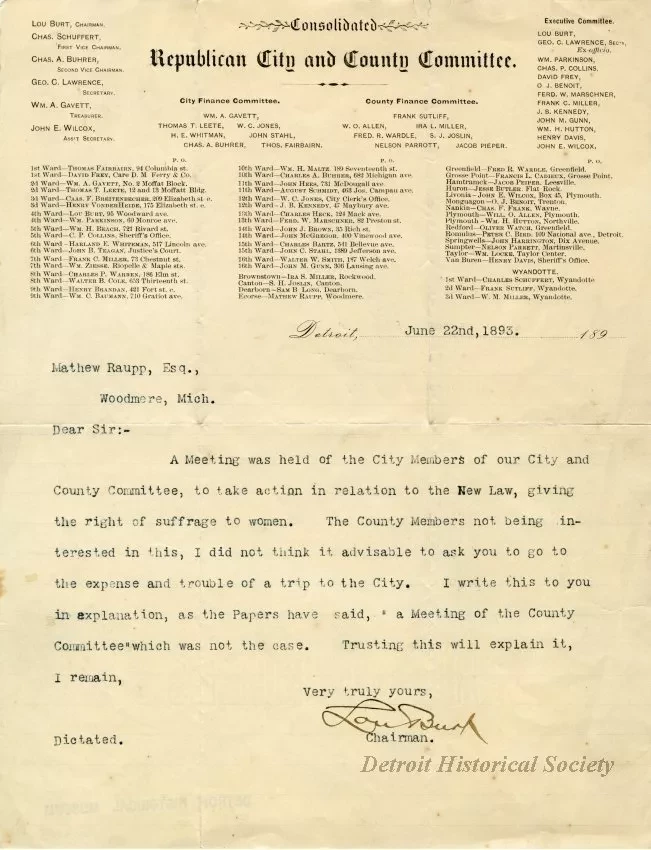 Letter