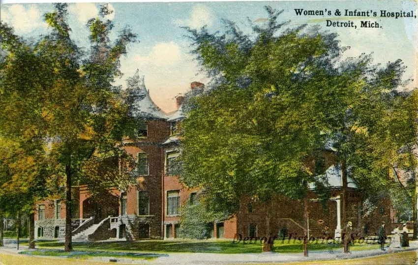 Postcard - Women's & Infant's Hospital, Detroit, Mich. - Women's & Infant's Hospital, Detroit, Mich.