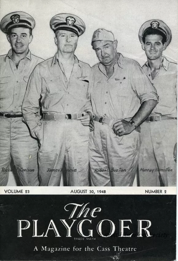Program, Theater - The Playgoer, Volume 23, Number 2