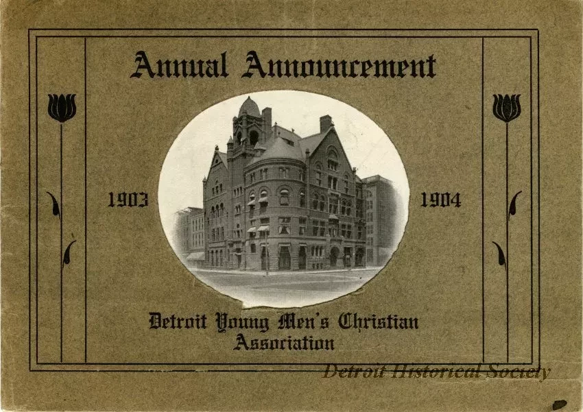 Booklet - Annual Announcement, 1903-1904, Detroit Young Men's Christian Association