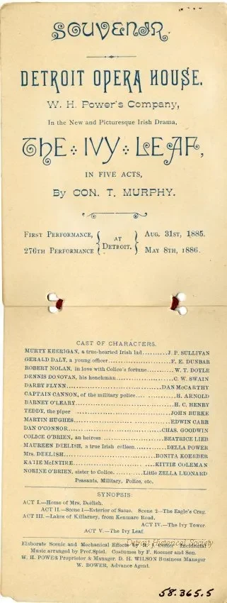 Program, Theater