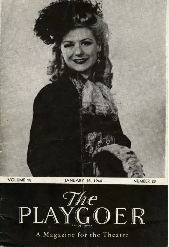 Program, Theater - The Playgoer, Volume 18, Number 23