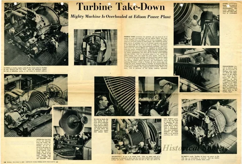Newspaper - Turbine Take-Down