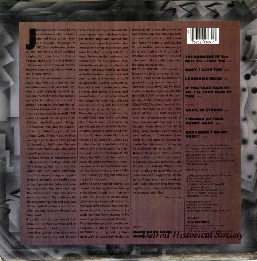 Album, Record - Lonesome Mood
