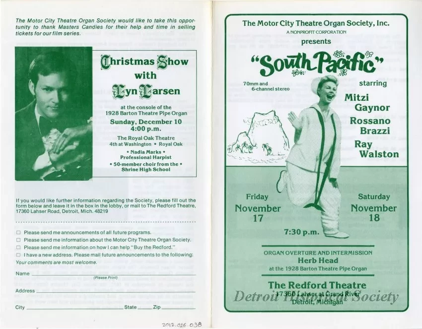 Program, Theater