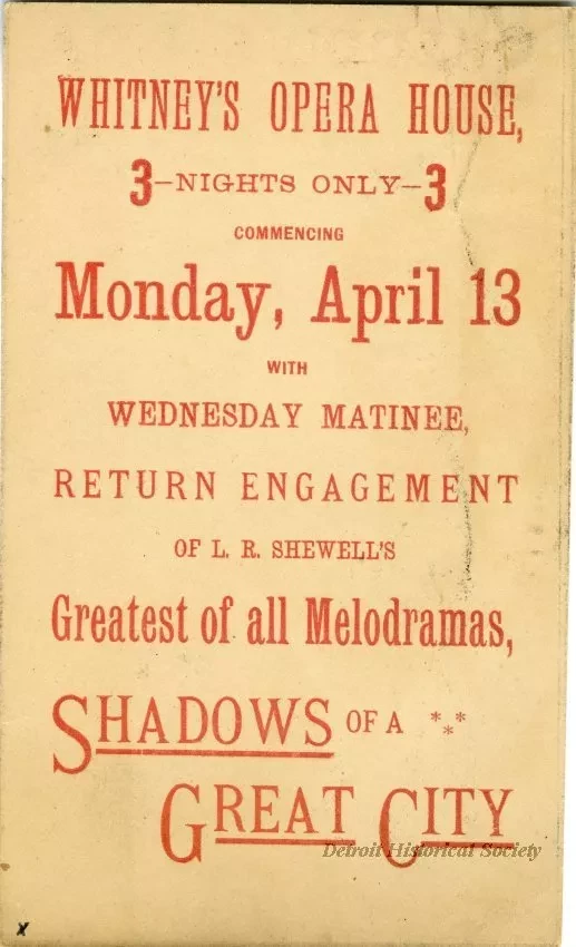 Card, Show
