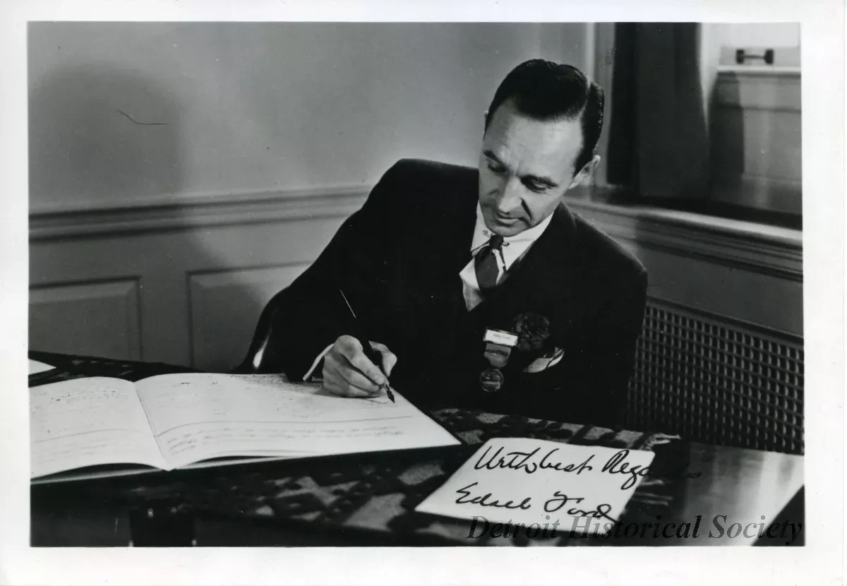 Print, Photographic - Edsel Ford