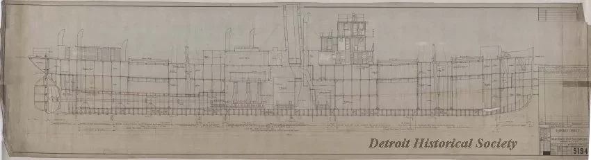 Drawing, Technical - Inboard Profile