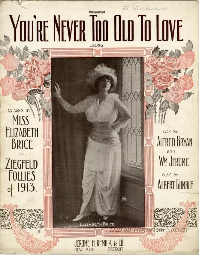 Music, Sheet - You're Never Too Old to Love
