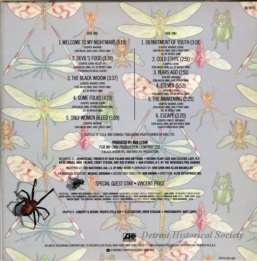 Album, Record - Welcome to my Nightmare