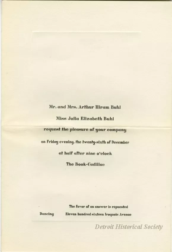 Invitation