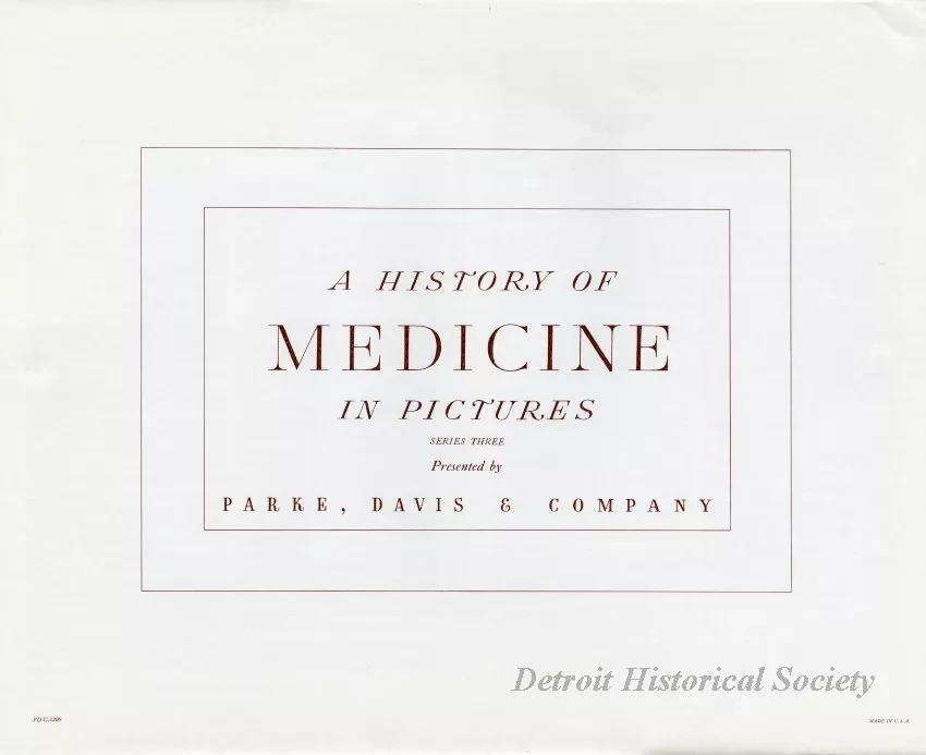 Portfolio - A History of Medicine in Pictures, Series Three