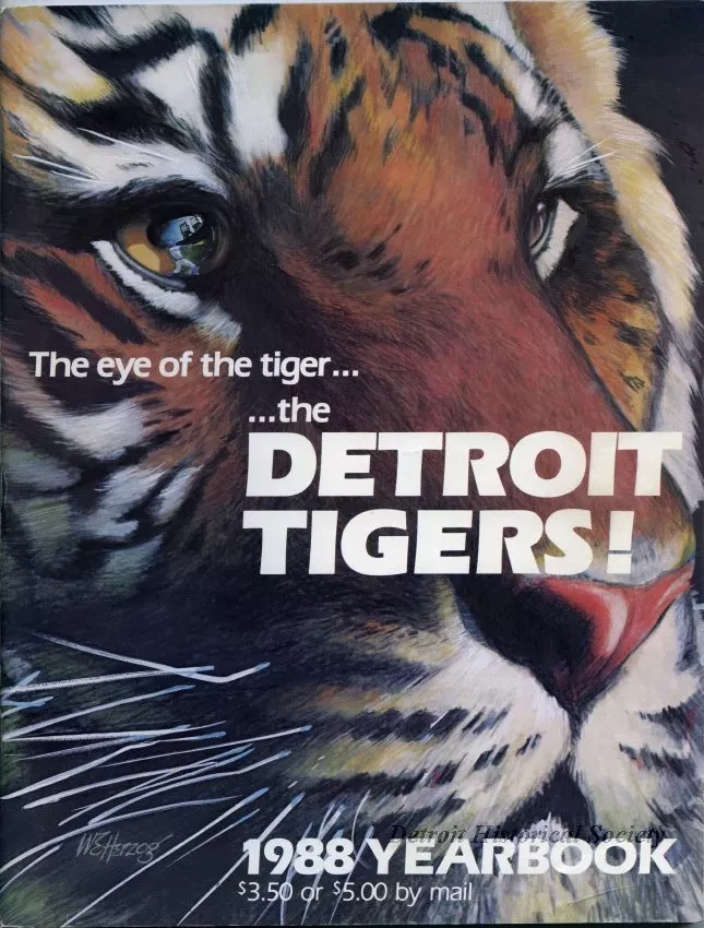 Yearbook - Detroit Tigers 1988 Yearbook