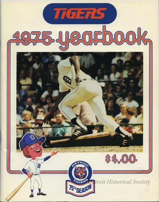 Yearbook - Detroit Tigers 1975 Yearbook