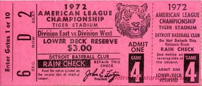 Ticket, Admission