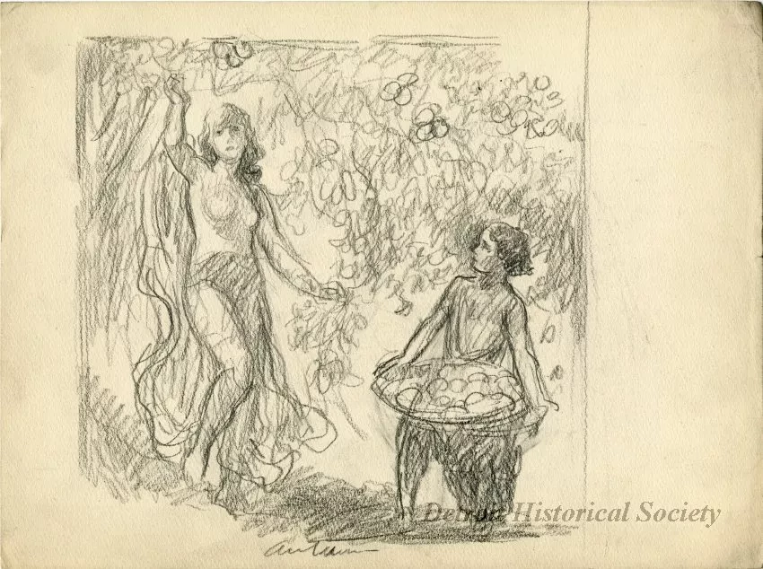 Drawing - Autumn