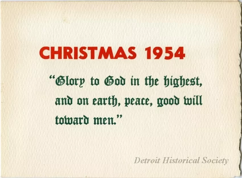 Card, Holiday
