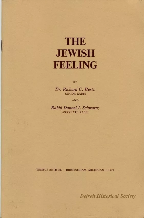 Booklet - The Jewish Feeling
