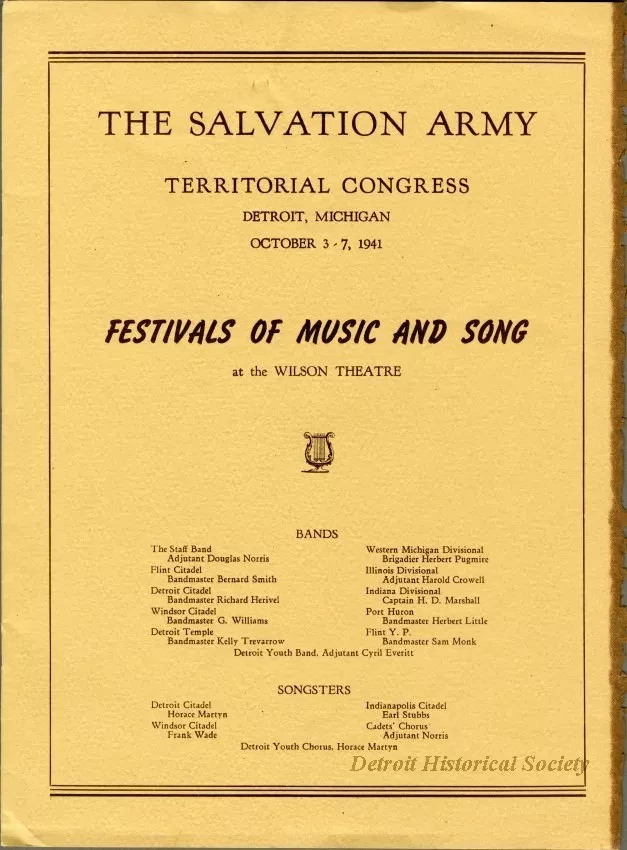 Program, Concert