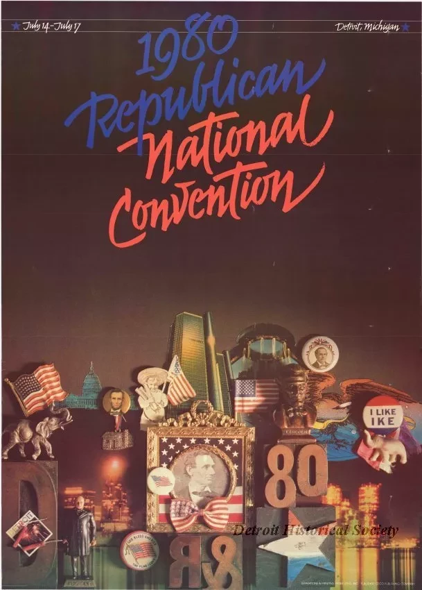 Poster - 1980 Republican National Convention
