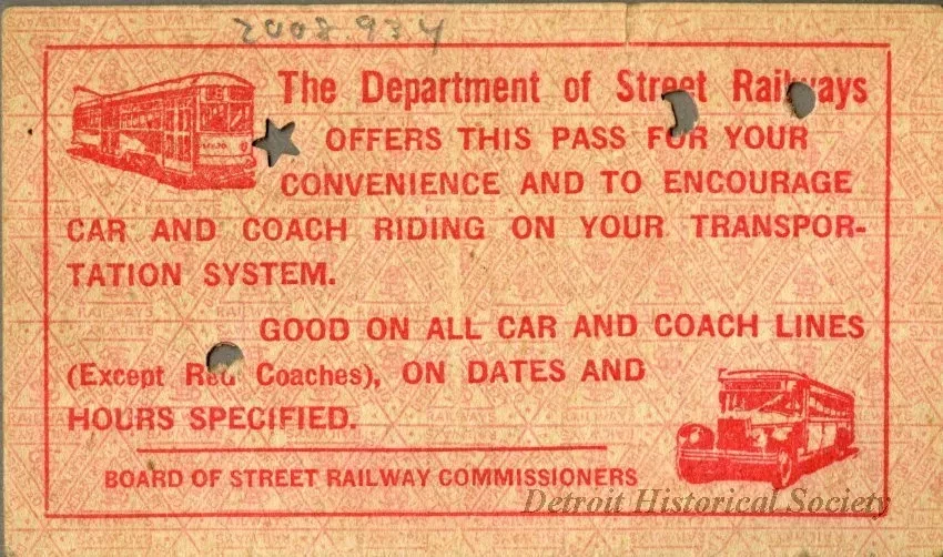 Ticket, Transportation