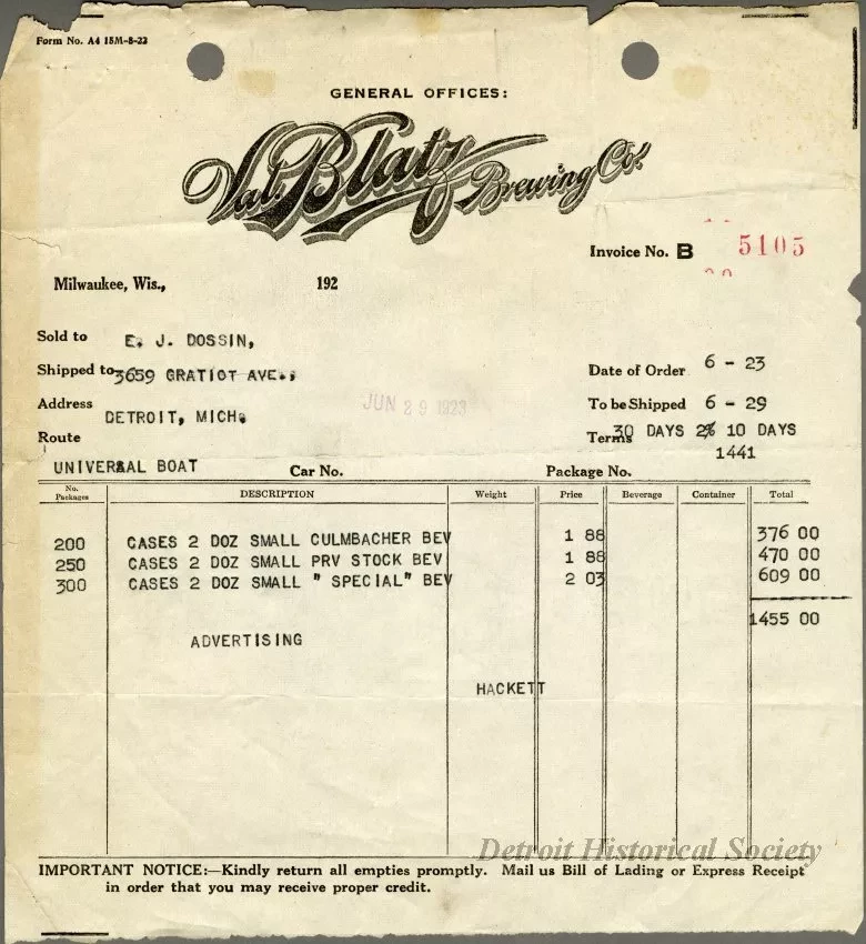 Invoice