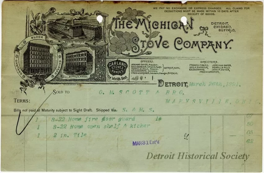 Bill of Sale