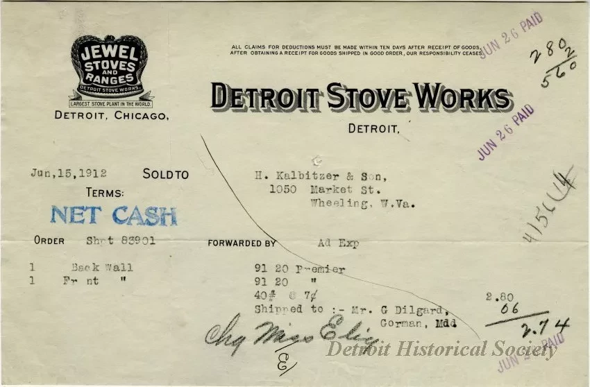 Bill of Sale