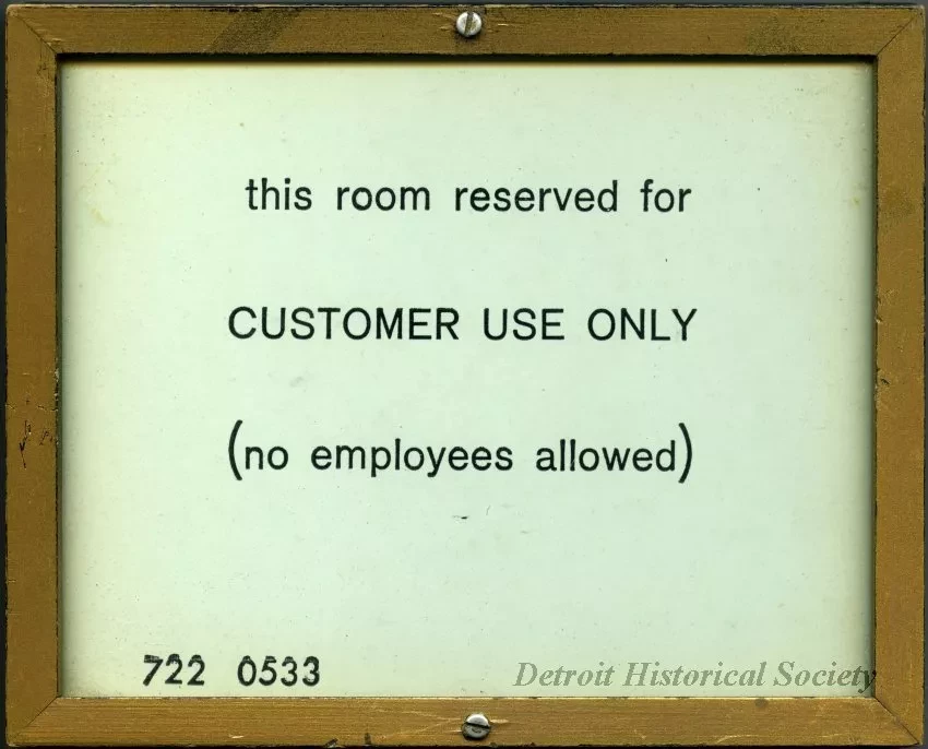 Sign, Informational