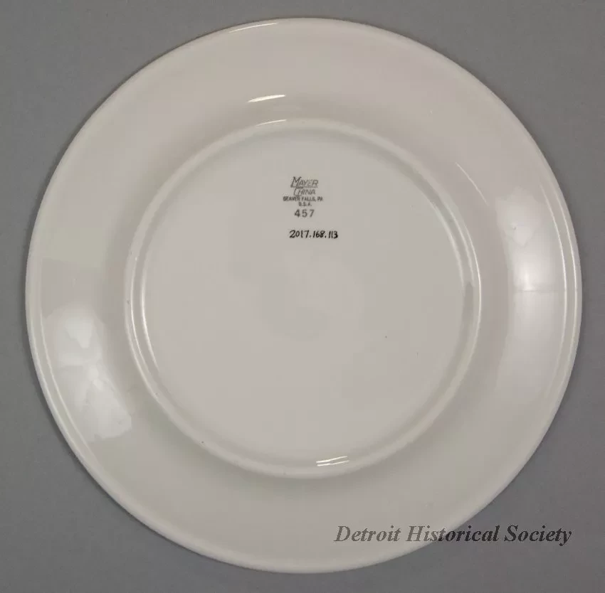 Plate, Dinner