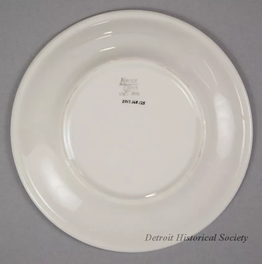 Plate, Dessert