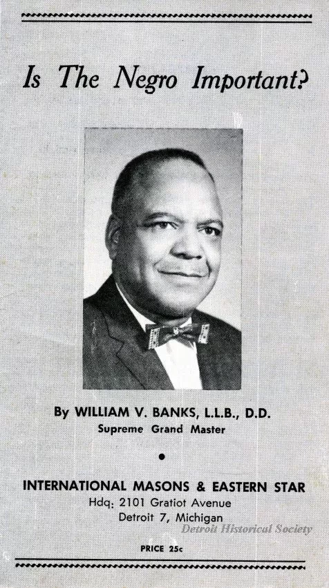 Booklet - Is the Negro Important?