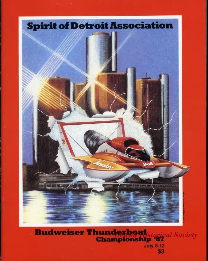 Program - Official Program, Budweiser Thunderboat Championship, July 8-12,1987