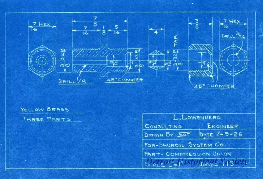 Blueprint - Part - Compression Union