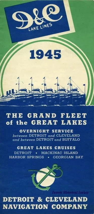 Brochure - D&C Lake Line 1945