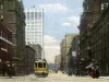 Postcard - Griswold Street, Detroit, Mich.
