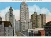 Postcard - Looking East on Fort St., Detroit, Mich.