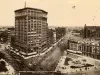 Postcard - Corner of Woodward Ave. And Michigan Ave., Detroit. Mich.