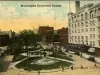 Postcard - Washington Boulevard, Detroit.