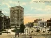Postcard - Campus Martius, Detroit, Mich.