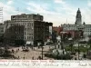 Postcard - Munroe Avenue and Cadillac Square, Detroit, Mich.