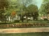 Postcard - One of the Many Flower Beds, Where Life is Worth Living, Detroit, Mich.