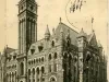 Postcard - Detroit, Mich.  Post Office, West Fort Street