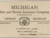 Blotter, Desk - Michigan Fire and Marine Insurance Company