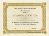 Certificate - The Detroit Police Department
Civilian Citation