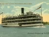 Postcard - Str. "Columbia" of Detroit River Steamers, Bob-Lo Route.