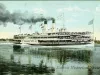 Postcard - Detroit, Mich., Steamer Tashmoo.