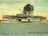 Postcard - Steamer City of Toledo on Detroit River, Detroit, Mich. - Steamer City of Toledo on Detroit River