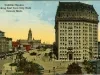 Postcard - Cadillac Square, looking east from City Hall, Detroit, Mich