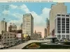 Postcard - Cadillac Square From County Bldg., Detroit, Mich.